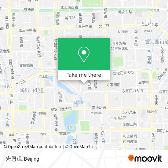 宏恩观 map