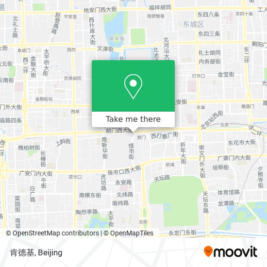 肯德基 map