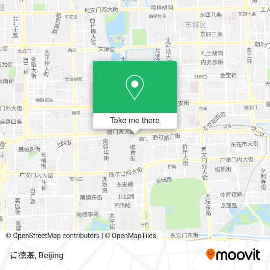 肯德基 map