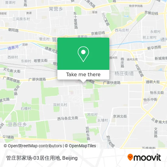 管庄郭家场-03居住用地 map
