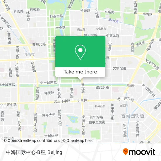 中海国际中心-B座 map