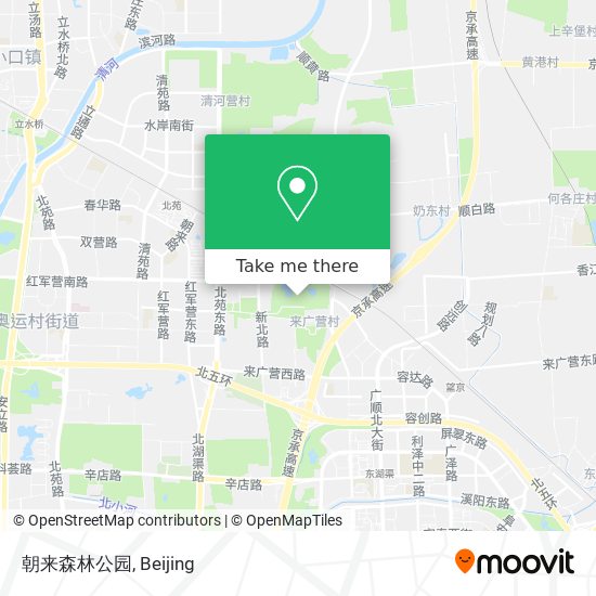 朝来森林公园 map