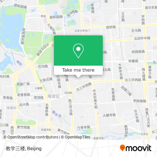 教学三楼 map