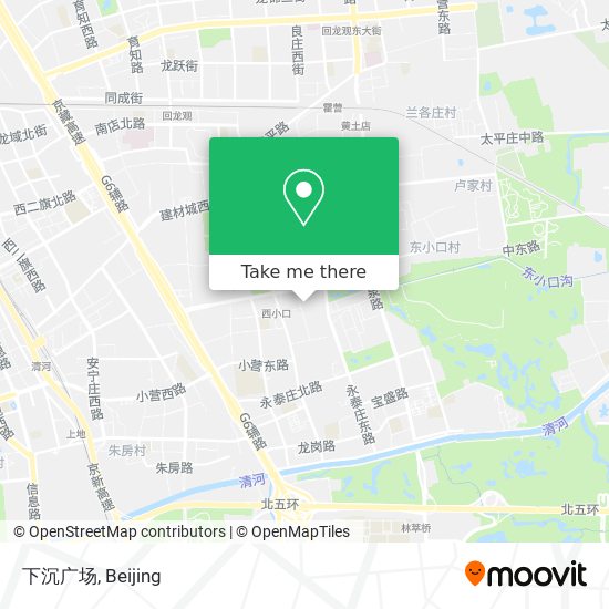 下沉广场 map