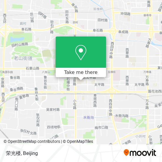 荣光楼 map