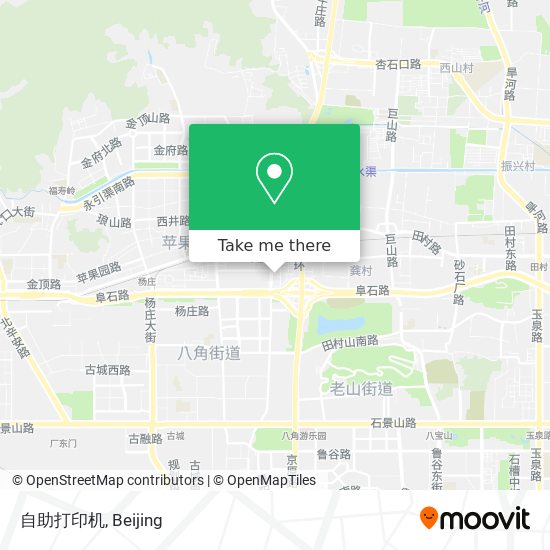 自助打印机 map