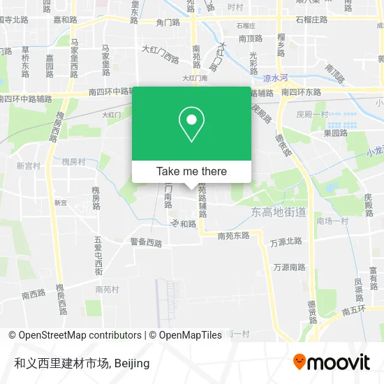 和义西里建材市场 map