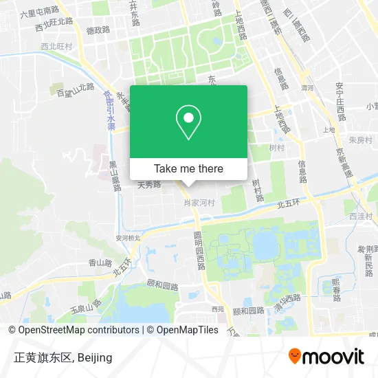 正黄旗东区 map