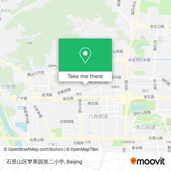 石景山区苹果园第二小学 map