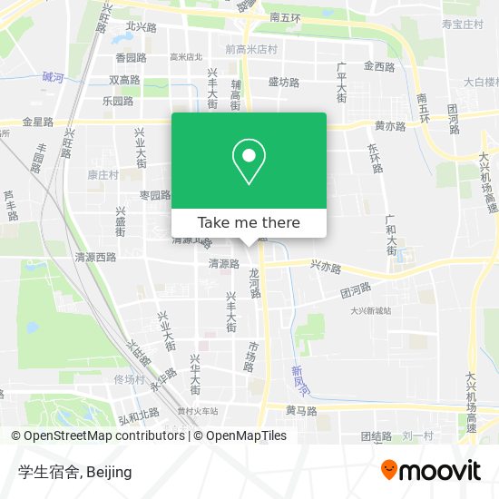 学生宿舍 map