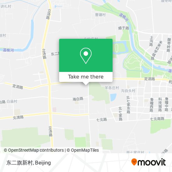 东二旗新村 map