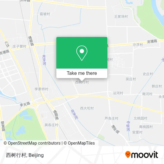 西树行村 map