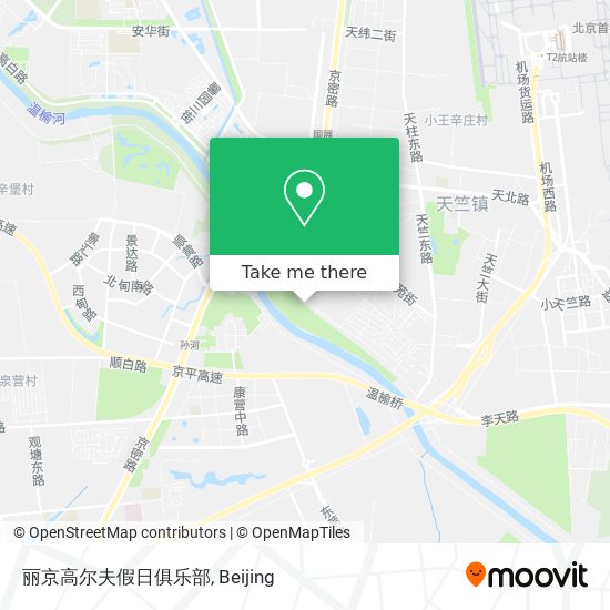 丽京高尔夫假日俱乐部 map