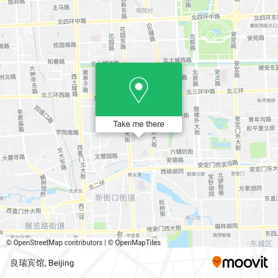 良瑞宾馆 map