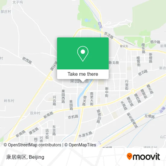 康居南区 map