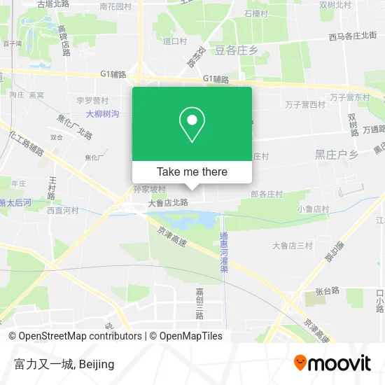 富力又一城 map