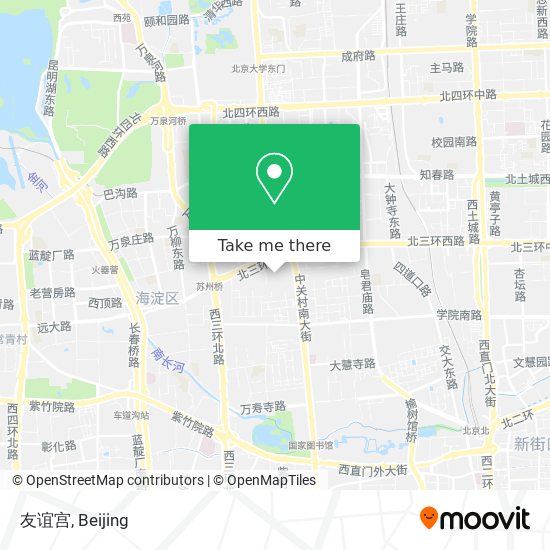 友谊宫 map