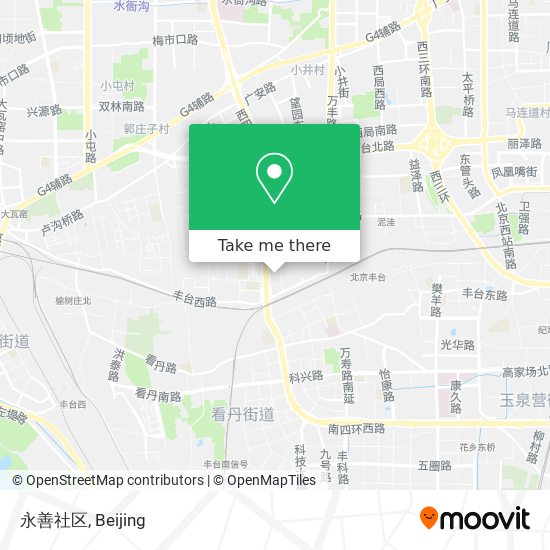 永善社区 map