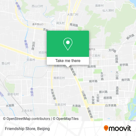 Friendship Store map