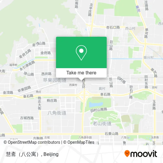 慧斋（八公寓） map