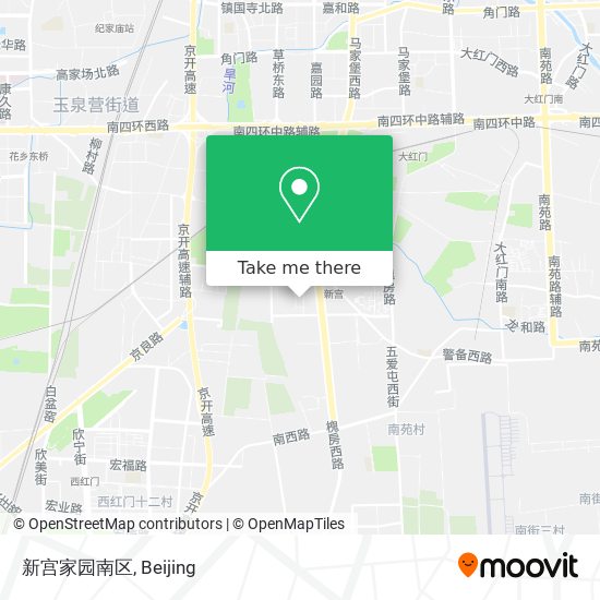 新宫家园南区 map