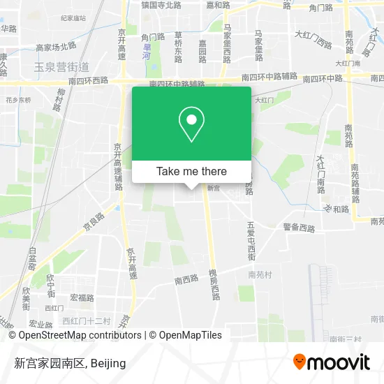 新宫家园南区 map