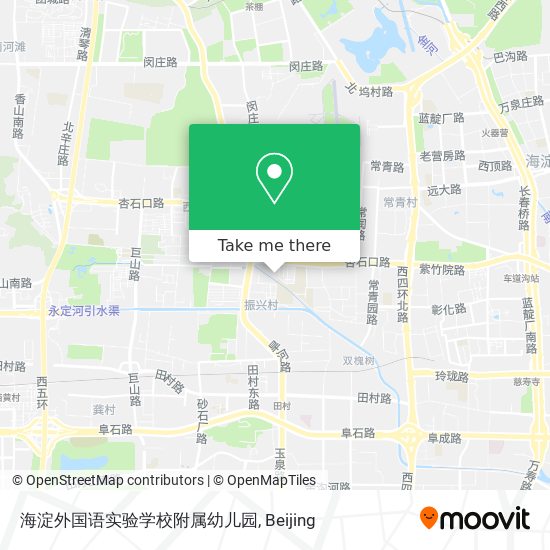 海淀外国语实验学校附属幼儿园 map