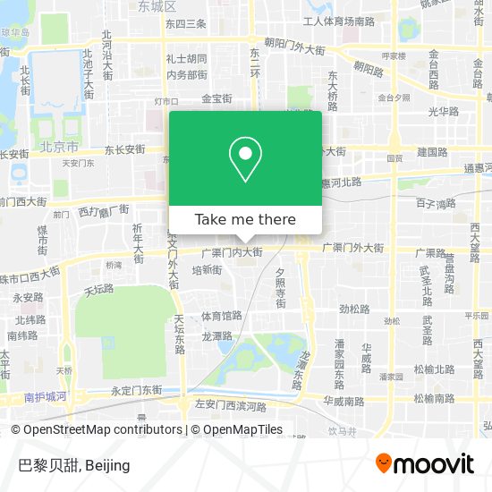 巴黎贝甜 map