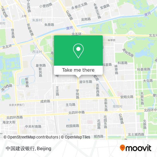中国建设银行 map