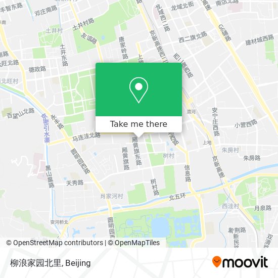 柳浪家园北里 map