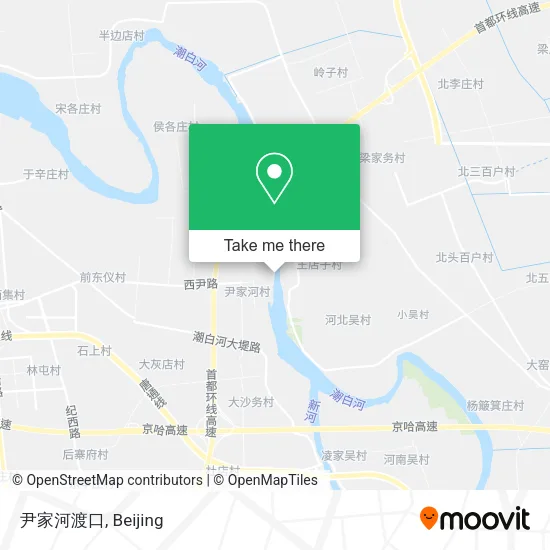 尹家河渡口 map
