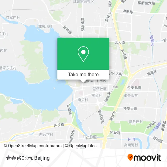 青春路邮局 map