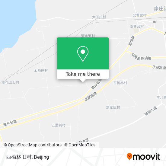 西榆林旧村 map
