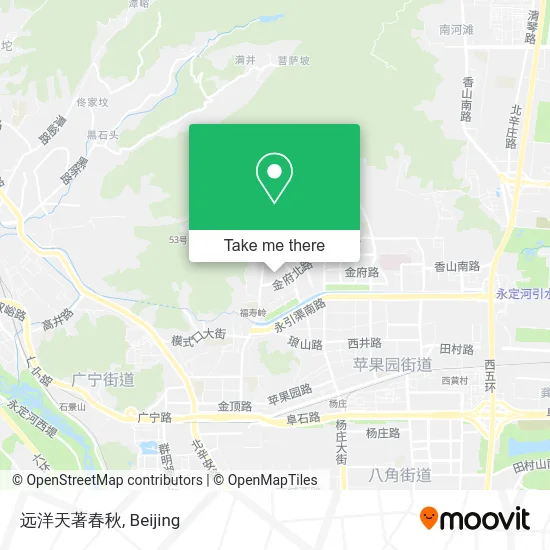 远洋天著春秋 map