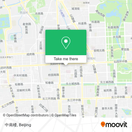 中南楼 map