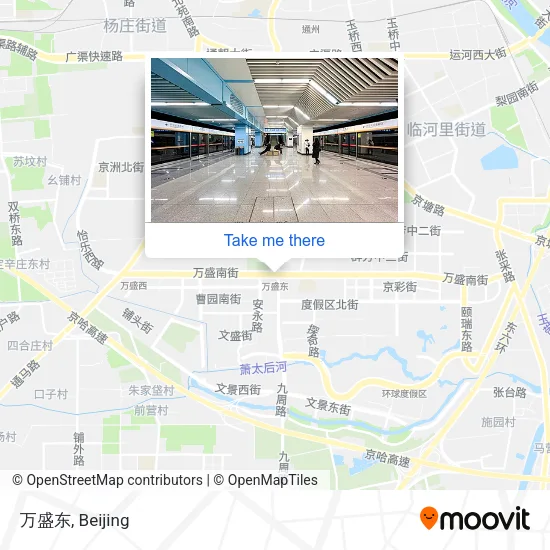 万盛东 map