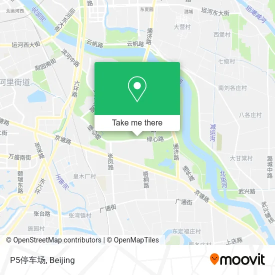P5停车场 map