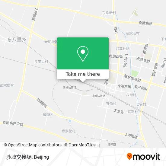 沙城交接场 map