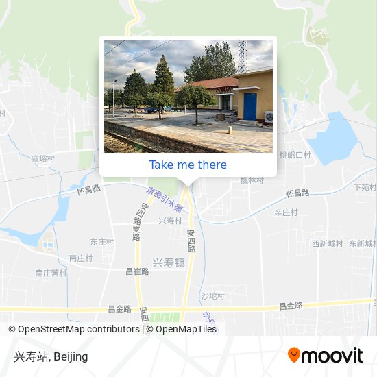 兴寿站 map