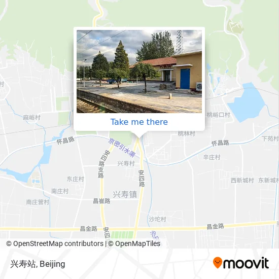 兴寿站 map