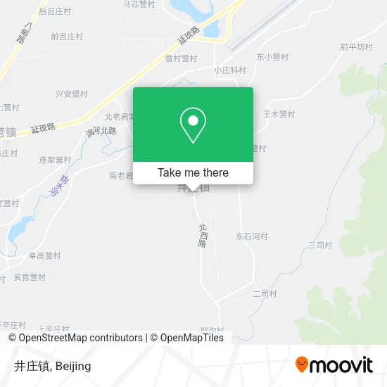 井庄镇 map