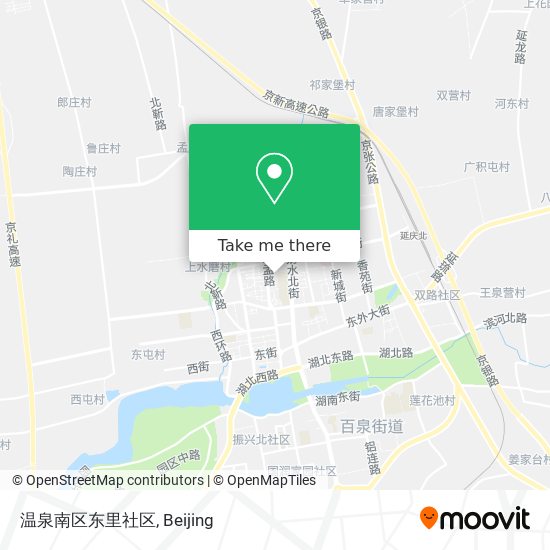 温泉南区东里社区 map
