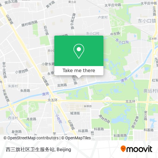 西三旗社区卫生服务站 map