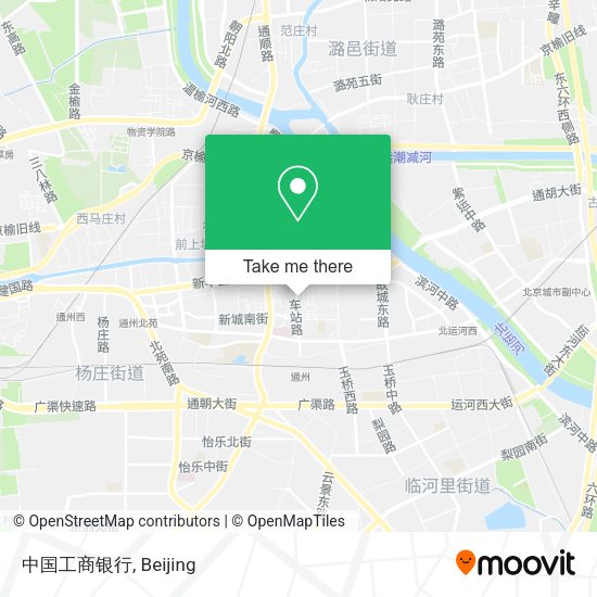 中国工商银行 map
