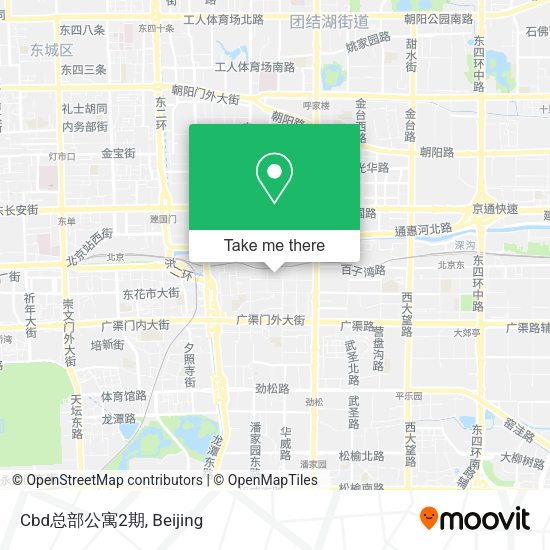 Cbd总部公寓2期 map