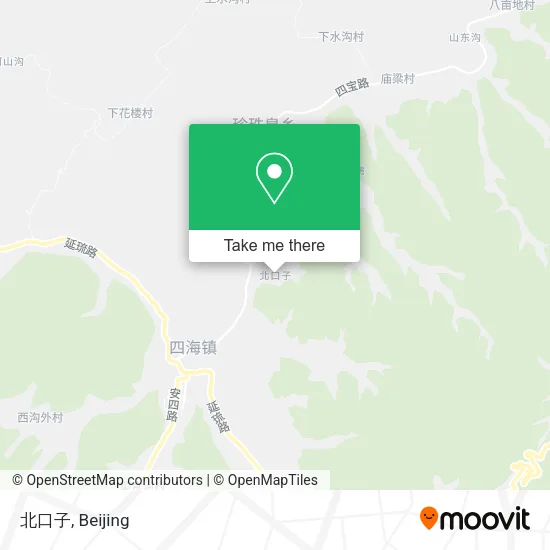北口子 map