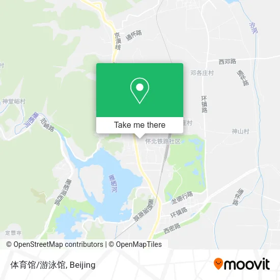 体育馆/游泳馆 map