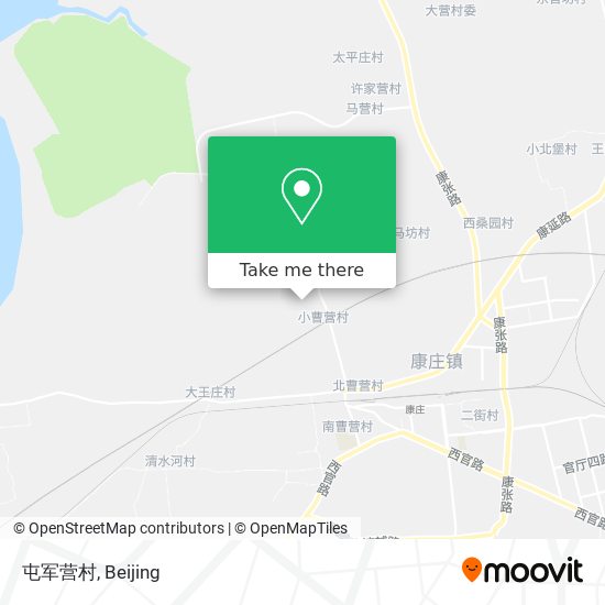 屯军营村 map