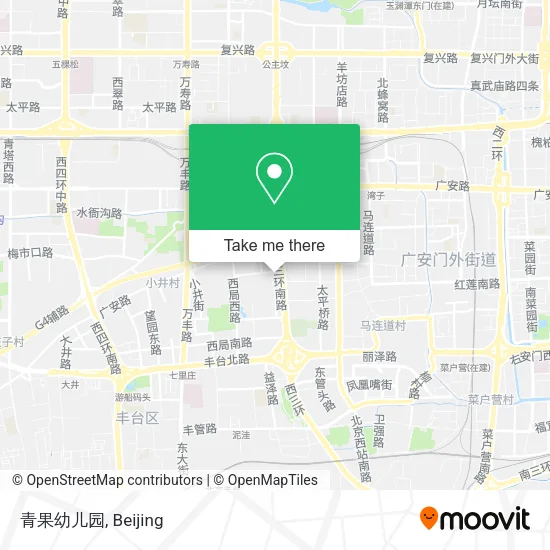 青果幼儿园 map