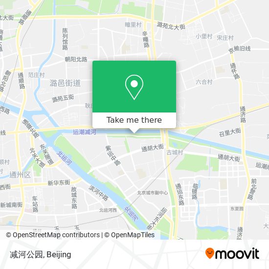 减河公园 map